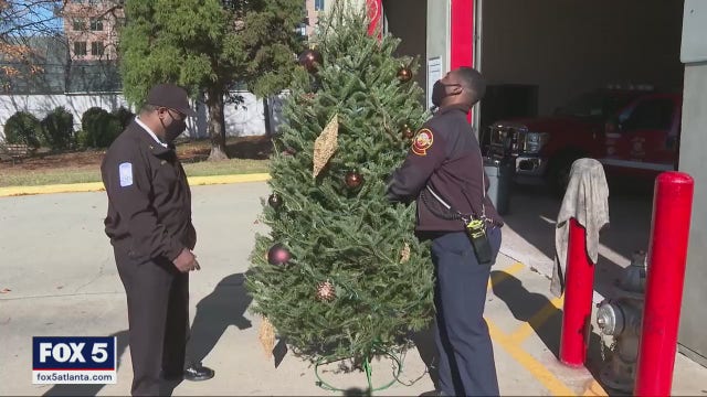 Christmas trees donated to every fire station in Atlanta