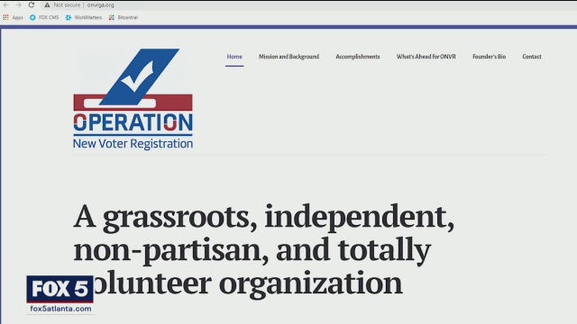 Georgia voter registration group surprised by investigation announcement