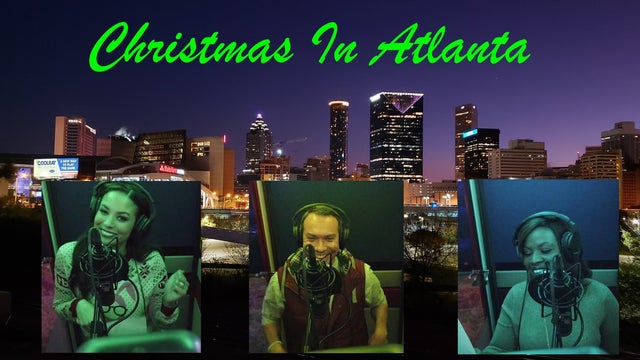 Alyse, Paul and Sharon celebrate 'Christmas in Atlanta'