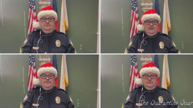 LaGrange police's 'Quarantine Quartet' remixes Christmas songs into music emphasizing safety