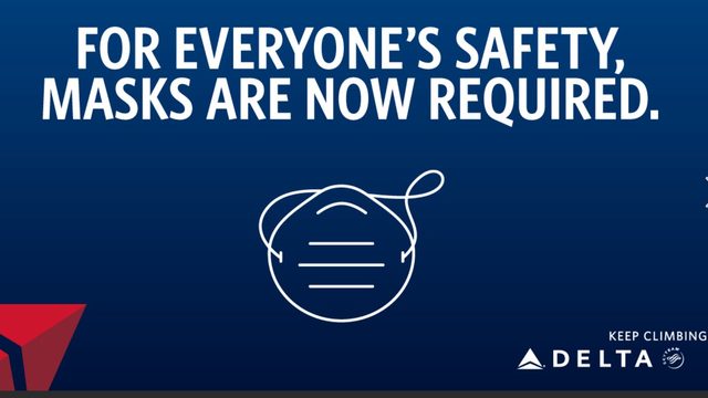 Delta Air Lines holiday flying safety measures