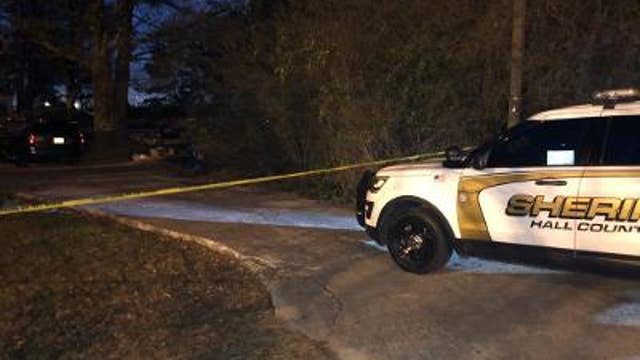 2 young children dead, woman found injured at Hall County home