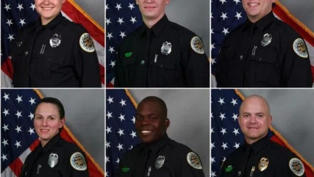 6 Nashville police officer hailed heroes for evacuating residents ahead of bombing