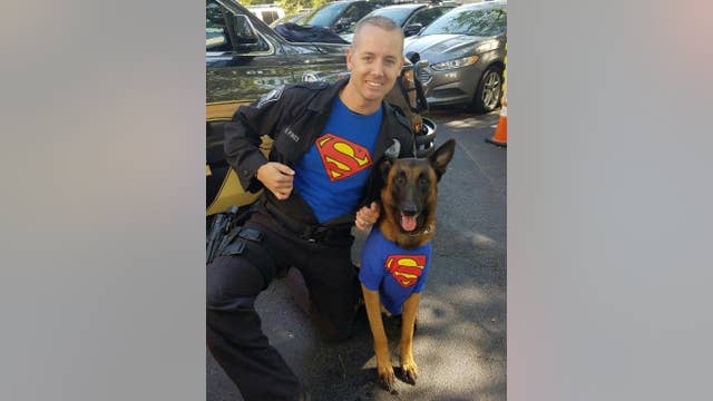 Brookhaven K-9 officer retires on 10th birthday