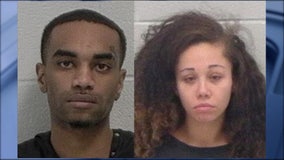 Couple accused of eating pot and worse during car chase