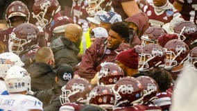 Brawl mars Mississippi State's Armed Forces win over Tulsa