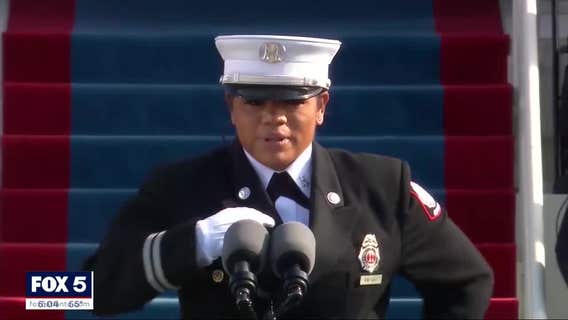 City of South Fulton fire captain at the Inauguration