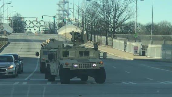 Downtown security increased ahead of Inauguration Day