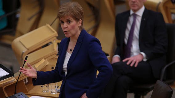 'Don’t haste ye back': Scotland's leader says 'cheerio' to Trump, congratulates Biden, Harris