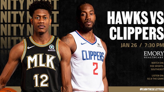 Atlanta Hawks welcome back some fans for Unity Night