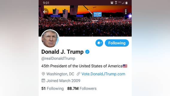 President Trump banned by Facebook and Instagram