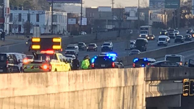 Deadly accident investigation shuts down lanes of I-85 near N Druid Hills