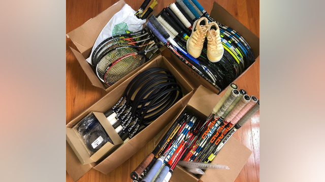 Georgia teen tennis player 'serves up' unique way to give back