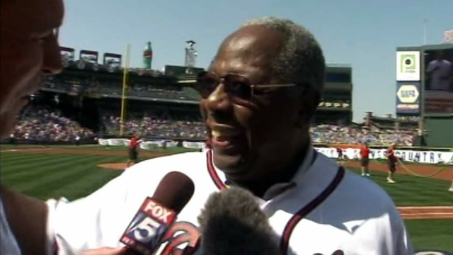 In memory of our home run king, Hank Aaron
