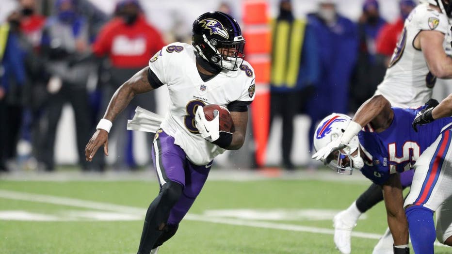 Bills fans donate to Lamar Jackson's charity after quarterback's injury ...