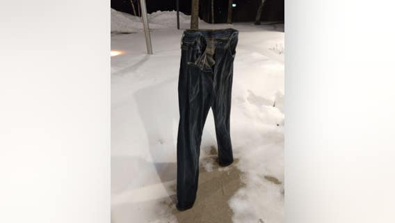 It's so cold we're freezing our pants off