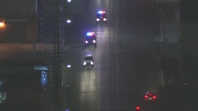 Possibly armed suspect in custody after leading LAPD on lengthy chase
