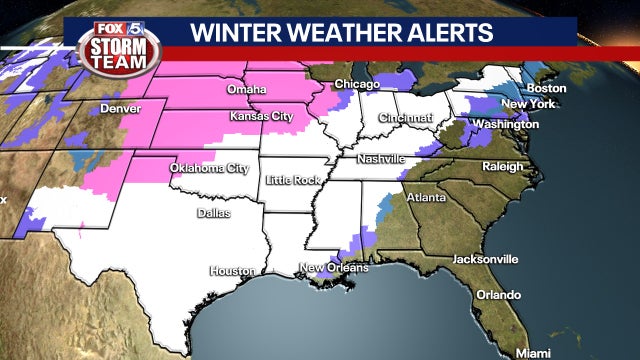 Winter weather blankets Gulf Coast, but will skip Georgia for now