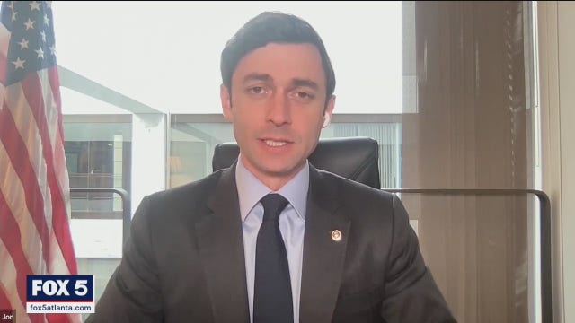 Sen. Ossoff talks priorities 2 weeks after swearing-in
