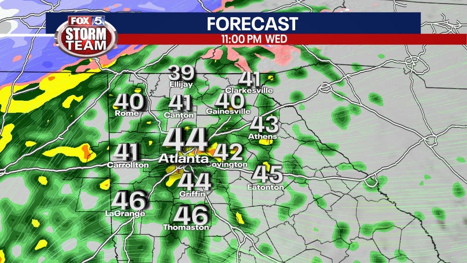 Cold And Wet Through Thursday Flooding Possible