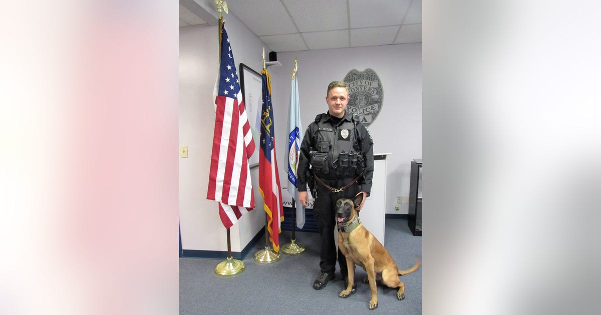 Conyers police get donation of K9 body armor | FOX 5 Atlanta