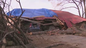 Retired police officer barely escapes collapsing Bartow County home during severe storm