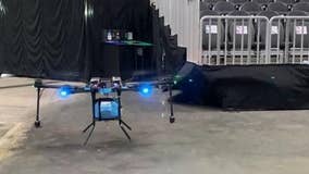 State Farm Arena uses drone to sanitize seats