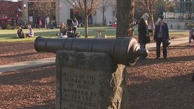 Demonstrators demand removal of Confederate symbol in Decatur