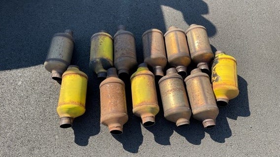 Forsyth County deputies arrest suspected catalytic converter thief