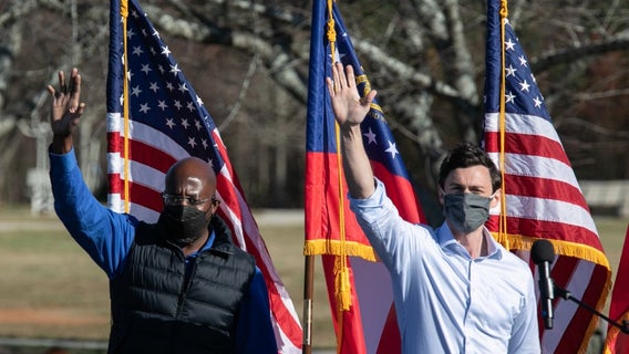 Georgia senators accept leadership awards on anniversary of Bloody Sunday