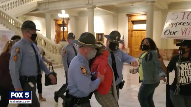 State lawmaker arrested inside Capitol building, speaks out
