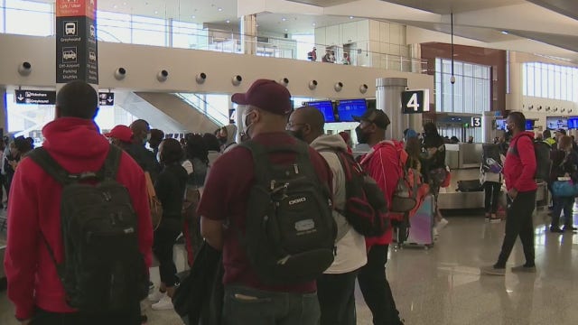 Airport traffic up during spring break despite continuing pandemic
