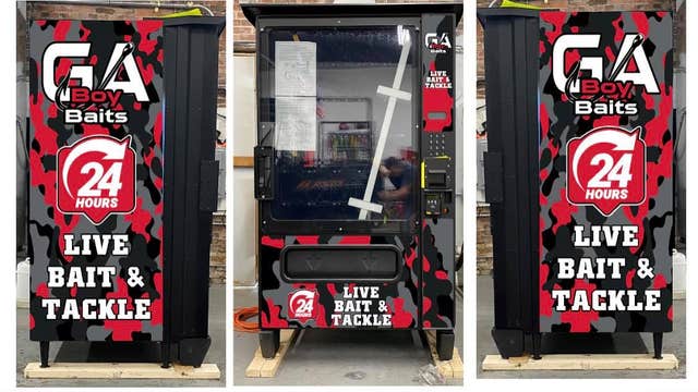 South Georgia teen sells fishing lures from a vending machine