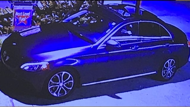 Hall County deputies searching for Mercedes caught on camera during burglary