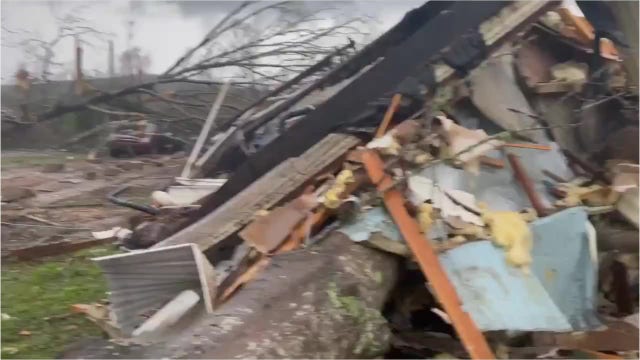 Tornado damage: Roofs ripped off, trees uprooted, 5 killed after severe weather slams South