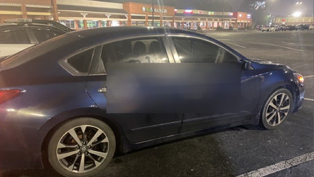 Racial slur spray-painted on side of car in Suwanee