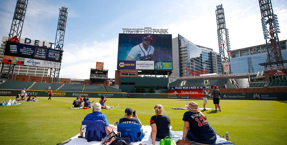 Atlanta Braves welcome fans back on opening day