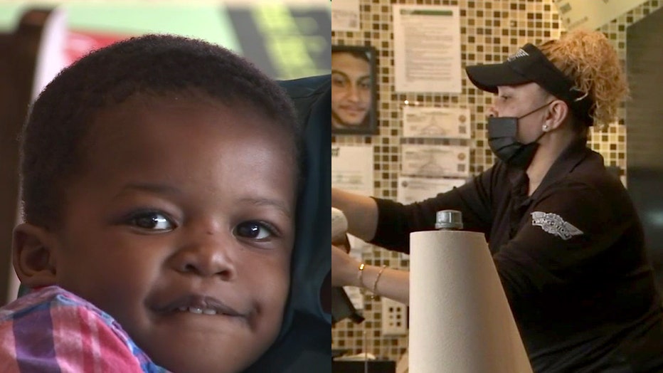 wingstop manager saves toddler