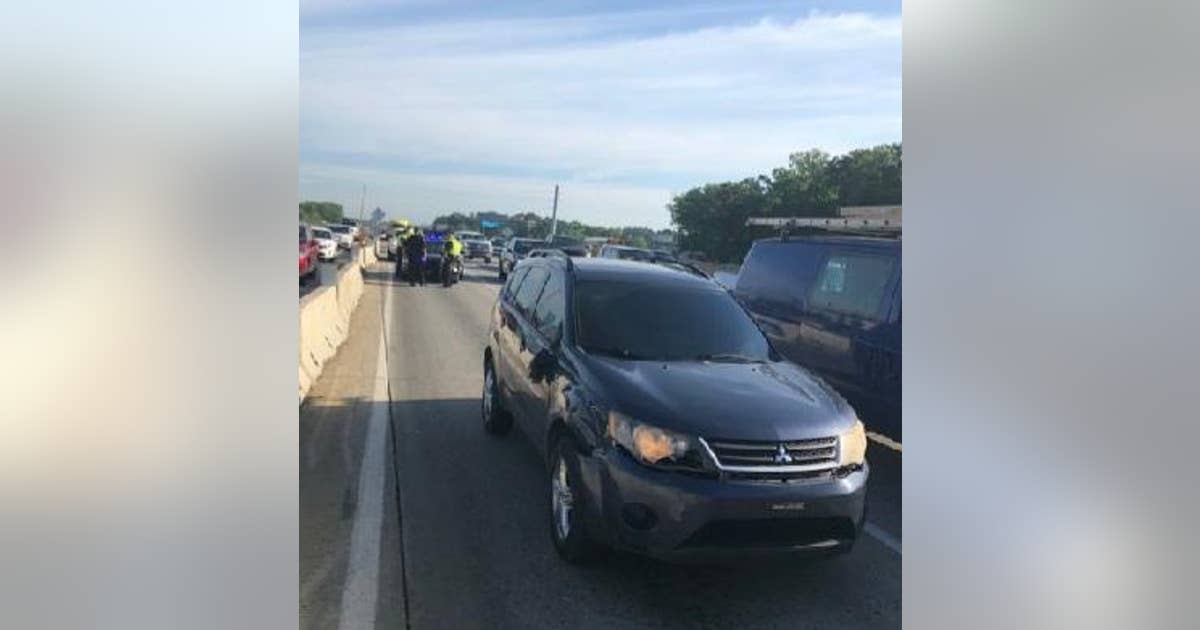 Driver arrested after multiple crashes on Georgia 400 | FOX 5 Atlanta