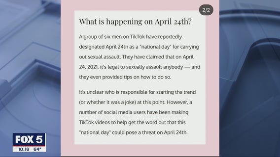 'Rape day' threat on TikTok not deemed credible, police say