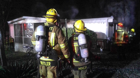 Easter morning fire damages home in Buford