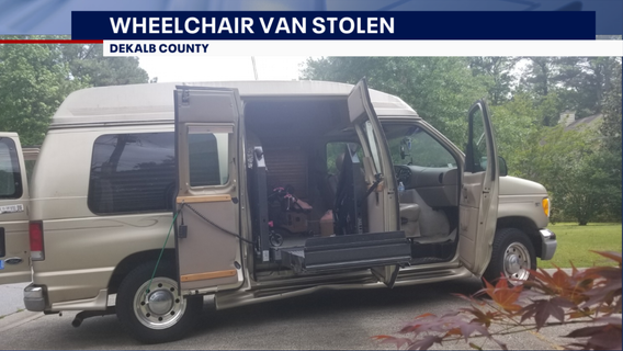 Generous strangers intervene after thieves steal wheelchair accessible van