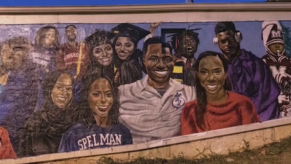 Falcons celebrating culture in Atlanta on "404 Day"