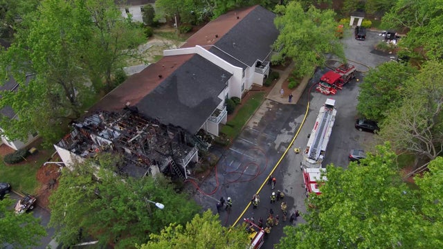 Police arrest man at scene of suspected arson at DeKalb County apartments