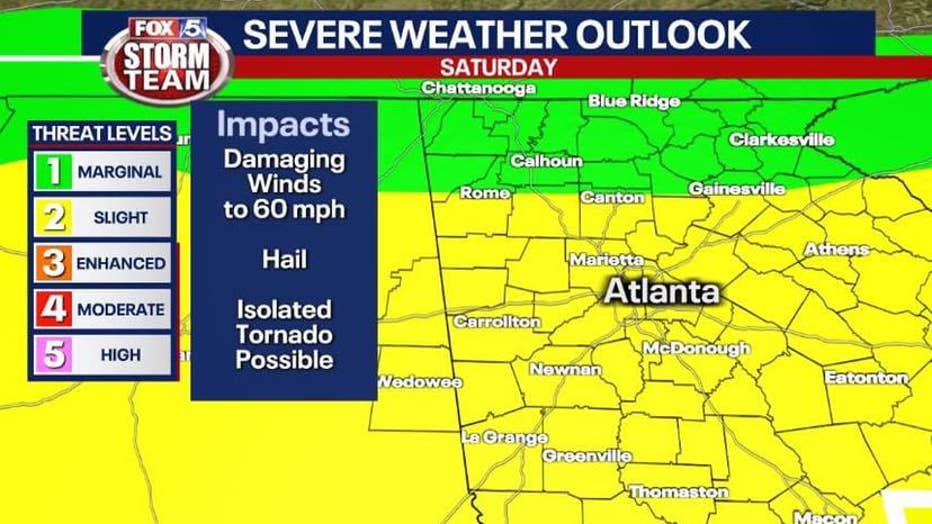 Severe Thunderstorm Watch Canceled For Most Of North Georgia, Severe ...