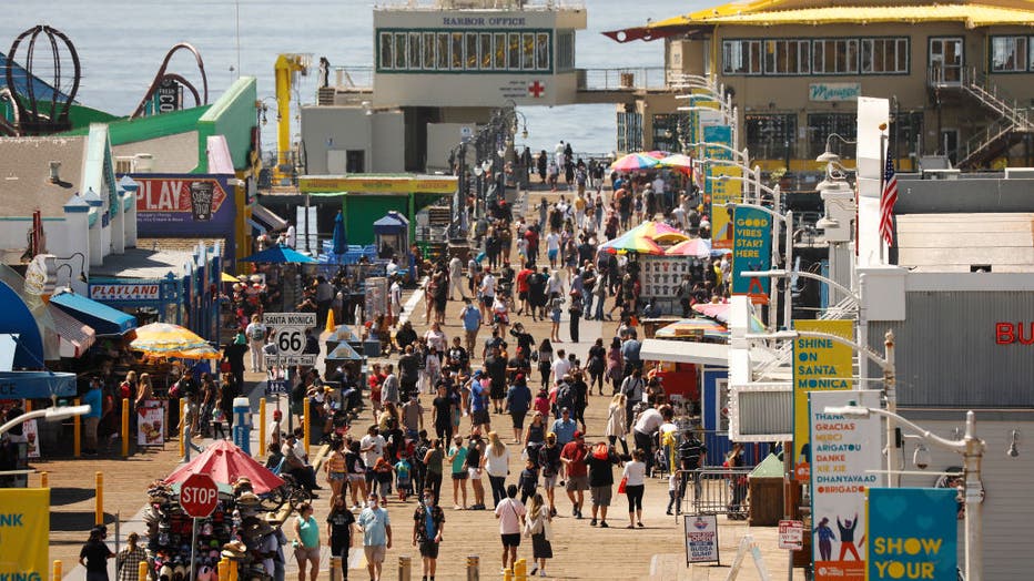 Santa Monica and Venice people talk about reopenings with spring break and the holidays.