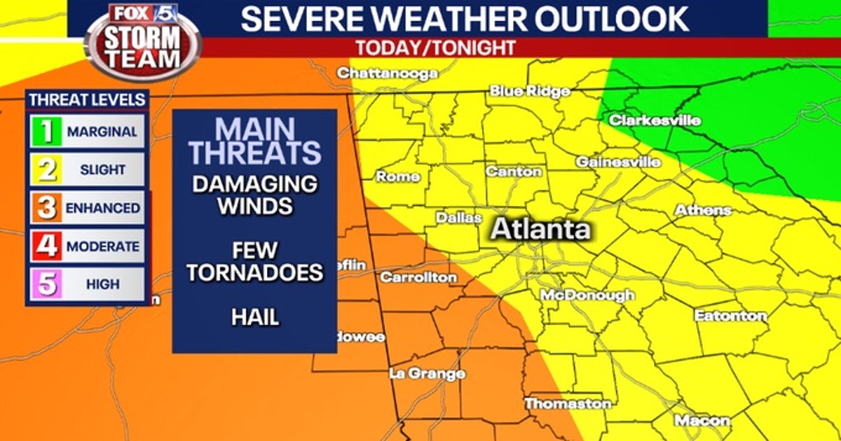 Storm Alert Day: Flash Flood Warnings in effect across metro Atlanta ...