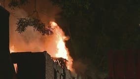 Firefighters battle 2-alarm fire at West End apartments