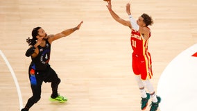 After spitting ordeal, Young leads Hawks past Knicks 105-94