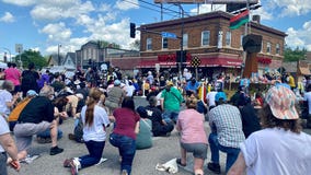 George Floyd one year later: Scenes of celebration across Minneapolis